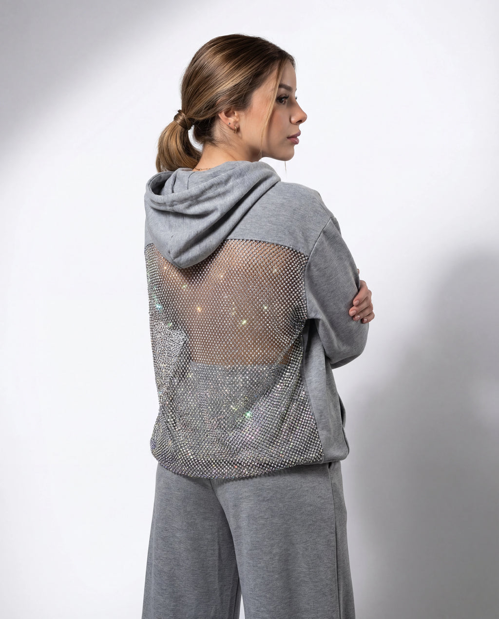 Hoodie Crystal Illusion